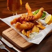 Fish and chips is the most popular dish on the Inchyra Hotel's menu