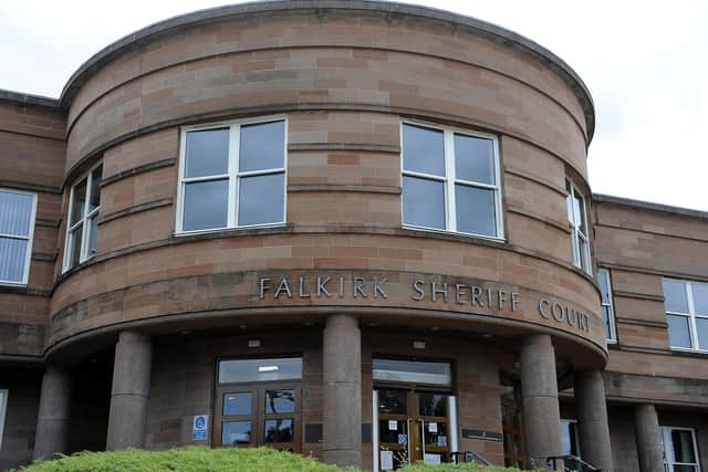 Bird appeared at Falkirk Sheriff Court to answer for his crimes