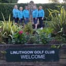 Linlithgow Ladies Golf team has won the County Midway League Trophy. Pictured from left to right are five of the team -  Jacqui Golding, Eleanor Fyfe, Agnes Martin, Jackie MacFadyen and Lesley Porter.