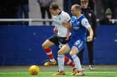 Action from Falkirk's last trip to Montrose