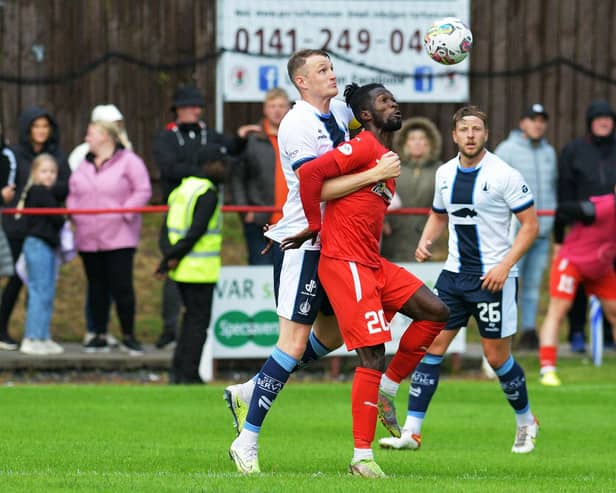 04-07-2023. Picture Michael Gillen. BONNYRIGG. New Dundas Park. Bonnyrigg Rose FC v Falkirk FC. Season 2023 - 2024. Pre-season friendly.