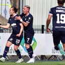 Falkirk attacking duo Aidan Nesbitt and Callum Morrison have been named in the PFA League One Team of the Year, which is formed by voting from their peers across the division (Photo: Michael Gillen)
