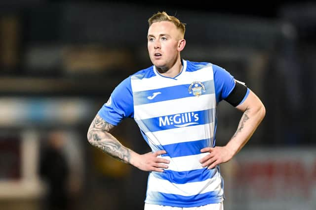 Calvin Miller was most recently playing for Greenock Morton in the Championship (Photo: Ross MacDonald/SNS Group)