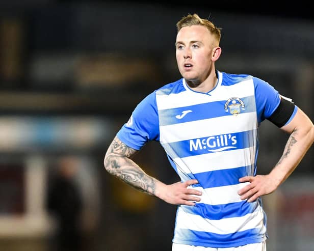 Calvin Miller was most recently playing for Greenock Morton in the Championship (Photo: Ross MacDonald/SNS Group)