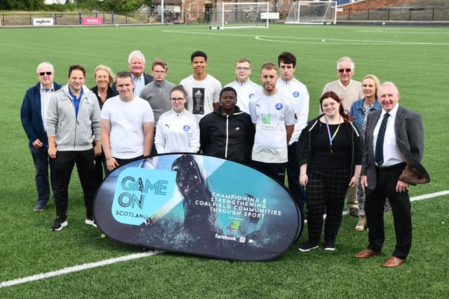 The Sport Works programme was delivered by Falkirk Foundation, working in partnership with Coalfields Regeneration Trust (CRT), Game On Scotland, Job Centre Plus and the event hosts the Newton Park Association in Bo'ness