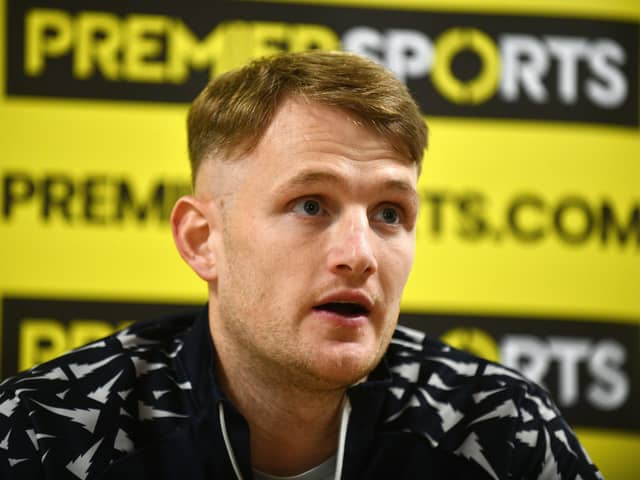 Falkirk captain Coll Donaldson says his team will have a go at Celtic (Photo: Michael Gillen)