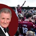 Sir Michael Palin has congratulated Stenhousemuir after they secured the League Two title on Saturday (Photo: Michael Gillen; inset, Getty Images)