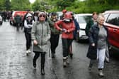 Around 200 people took part in Saturday's search. Pic: Michael Gillen