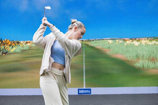 World’s First Playable Golf Billboard Unveiled for the AIG Women’s Open