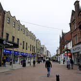 17-09-2018. Picture Michael Gillen. FALKIRK. General views of Falkirk town centre. High Street. The Howgate Shopping Centre. 