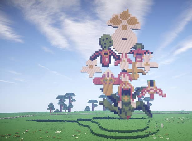 Jupiter Artland is home to more than 30 sculptures and has been recreated in computer game, Minecraft, 2021.