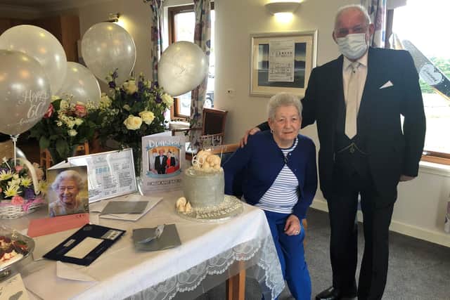 William and Margaret McMeechan reunited on their 60th wedding anniversary