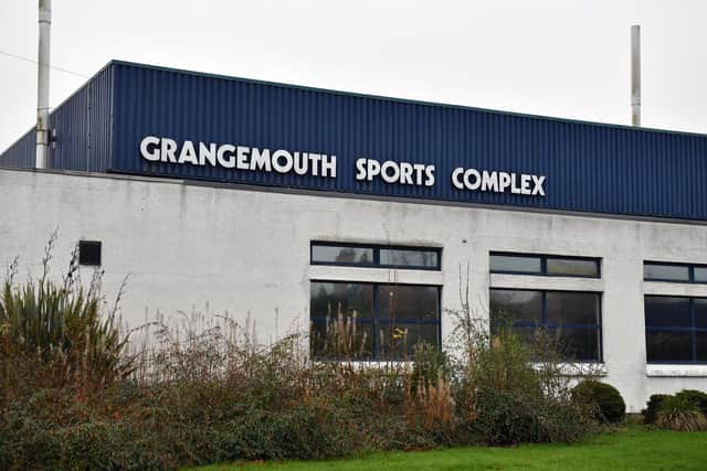 Emergency services are currently at Grangemouth Sports Centre. Pic: Michael Gillen