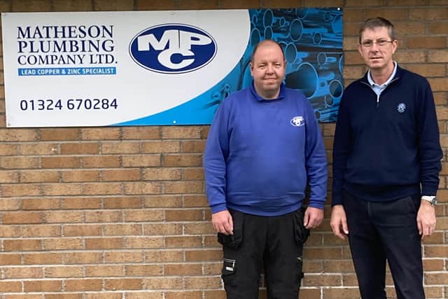 Fraser and Gordon Matheson of MPC Limited are keeping the Crown of Thorns repairs in the family.