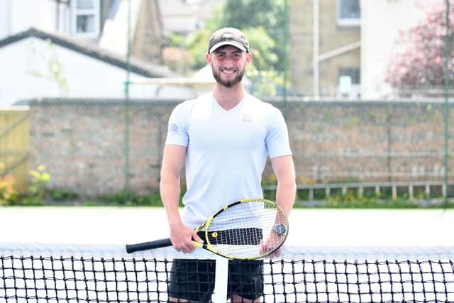 Falkirk Lawn Tennis Club's head coach Mark Christie (Photo: Michael Gillen)