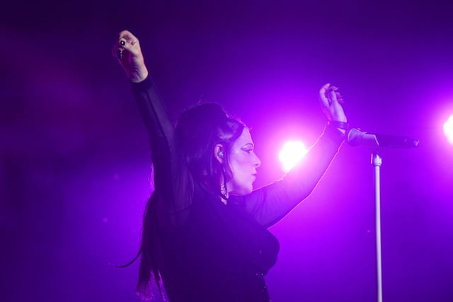 Joanne Catherall of The Human League