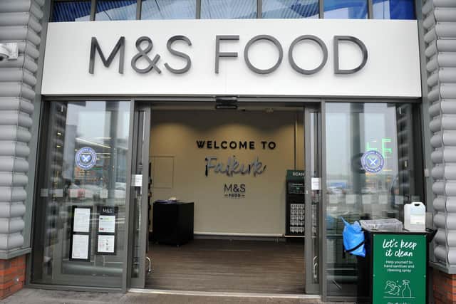 Teven stole alcohol from M&S in Falkirk Central Retail Park