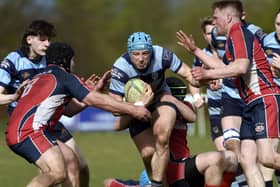 Falkirk RFC defeated Newton Stewart last Saturday in a tense semi-final to seal their spot in the National League Cup final, which is being held at Murrayfield (Pictures by Alan Murray)