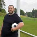 Denny resident Gary Thorn is starting a football team to help men struggling with mental health issues. Picture: Michael Gillen.