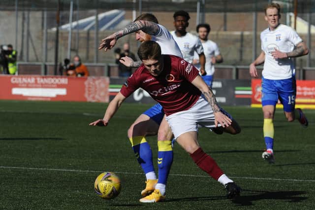 Killie netted two goals in each half to comfortably win the tie 4-0 and knock Stenny out of the cup (Pics: Alan Murray)
