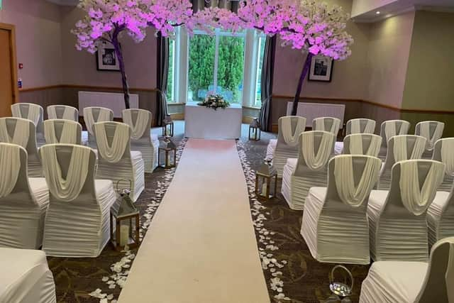 The beautiful Dundas ceremony suite