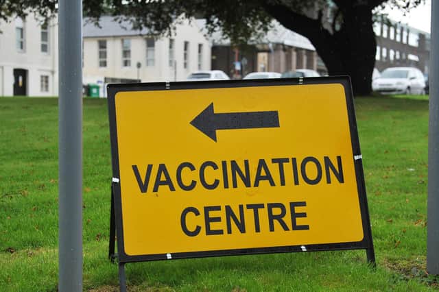 A drop-in service for booster vaccines is being offered at a number of venues across Forth Valley this week.  Pic: Michael Gillen.