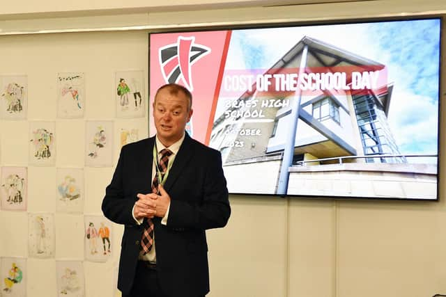 Braes High headteacher Iain Livingstone. Pic: Michael Gillen