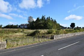 A developer wants to build almost 50 houses on this land in Polmont. Pic: Michael Gillen