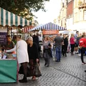 The monthly Falkirk Producers Market runs on Saturday, October 7.  (Pic: Alan Murray)