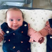 Amara and Naia Townsend were born in December 2020.