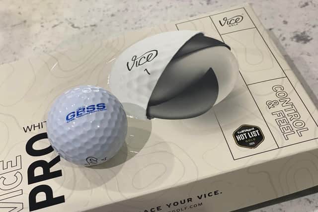 Branded Golf Balls ready for the event!