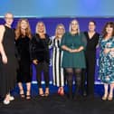 Falkirk Womens Justice Service pick up their Excellence in Justice Services award
(Picture: Submitted)