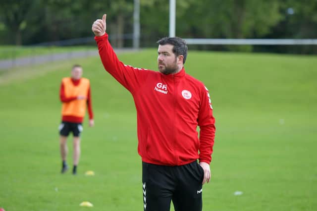 New manager Gordon Herd played as a striker for Linlithgow Rose between 2004 and 2014