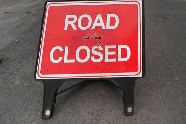 The section of road on the M876 will be closed overnight for five days