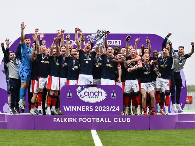 The Bairns sealed the League One title in style last season - completing and invincible league campaign under boss John McGlynn (Photo: Michael Gillen)