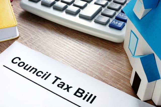 Council tax payers could face an eye-watering increase next year if "tough decisions" are not made. Pic: Getty