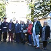 The refurbished dovecot in Dollar Park has been an ongoing project for the Friends of Dollar Park for a number of years and it is finally complete.  (Pic: Michael Gillen)