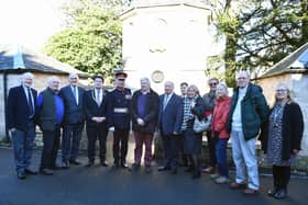 The refurbished dovecot in Dollar Park has been an ongoing project for the Friends of Dollar Park for a number of years and it is finally complete.  (Pic: Michael Gillen)