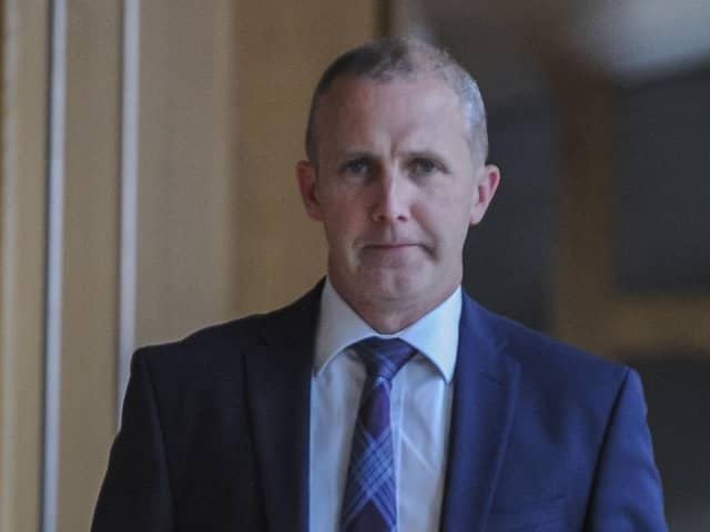 Health Secretary Michael Matheson remains under pressure (Picture: Lisa Ferguson)