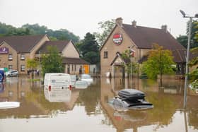 Floods hit the Cadgers Brae Brewer's Fayre back in 2020, now the restaurant appears be one of the Whitbread-owned venues under threat of closure (Picture: Scott Louden, National World)