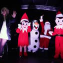 A Christmas market and the annual light switch on took place in Stenhousemuir town centre on Sunday.  (Pic: Michael Gillen)