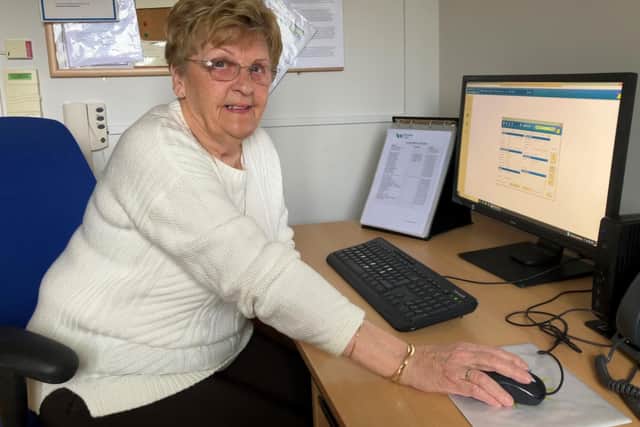 Marion Grieve is still working at 82 with Wheatley Care’s Falkirk service supporting people with learning disabilities.