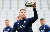 Scotland's No 8 Matt Fagerson says he has benefitted from shedding a few kilos.   (Photo by FRANCK FIFE/AFP via Getty Images)