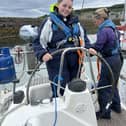 Olivia enjoyed a life changing experience at sea thanks to the charity(Picture: Submitted)