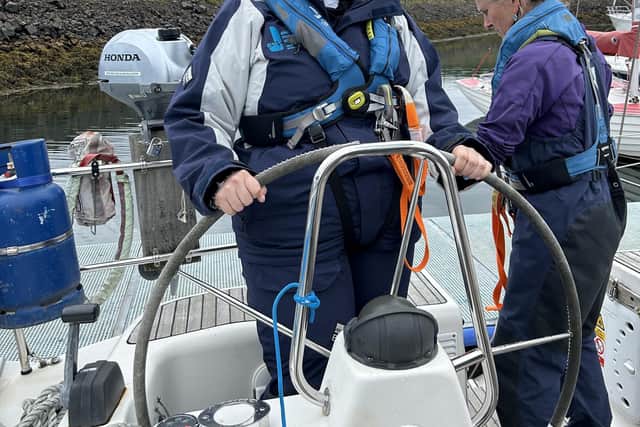 Olivia enjoyed a life changing experience at sea thanks to the charity(Picture: Submitted)