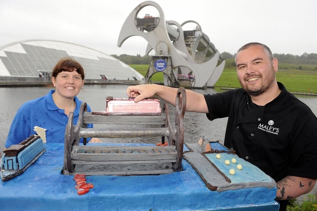 Cake Fest Scotland 2016 Lauren Hendrie, and local chocolatier Michael Maley