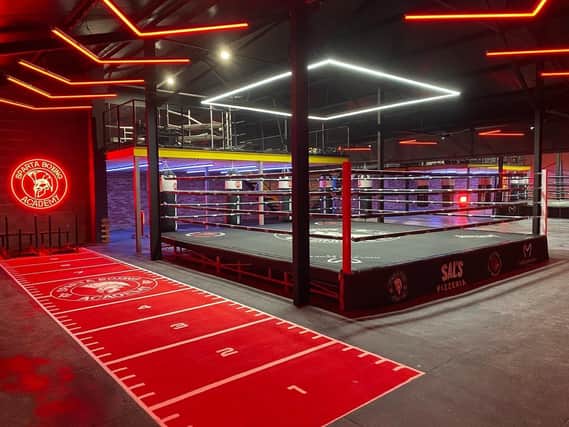 Sparta Boxing Academy’s new state-of-the-art gym opened earlier this month in Falkirk’s Castlelaurie Industrial Estate (Pictures by Eindp Sports Photography)