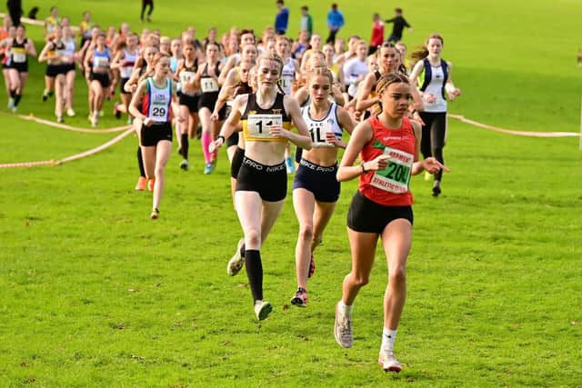 Under-17 ace Katie Hedges in action at Beveridge Park (Photo: Neil Renton)