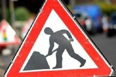 Plan ahead as roadworks could increase your journey time