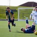 Lennon Walker in action for Bo'ness last season (Photo: Scott Louden)